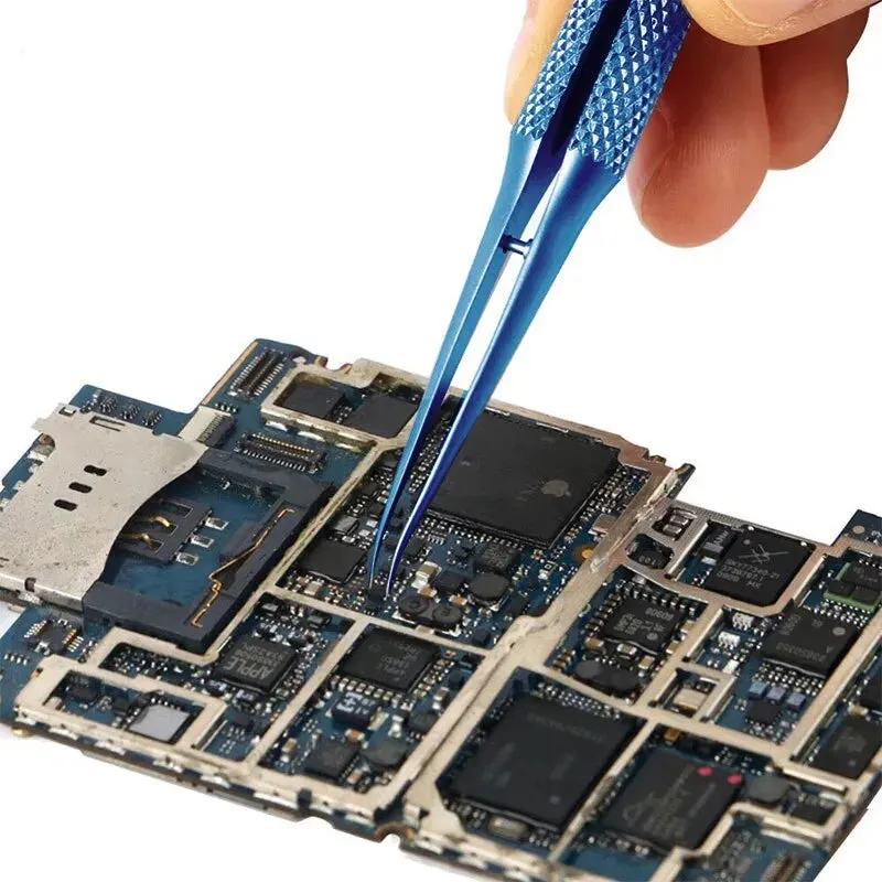0.15mm Precision Fingerprint Tweezers for Maintenance