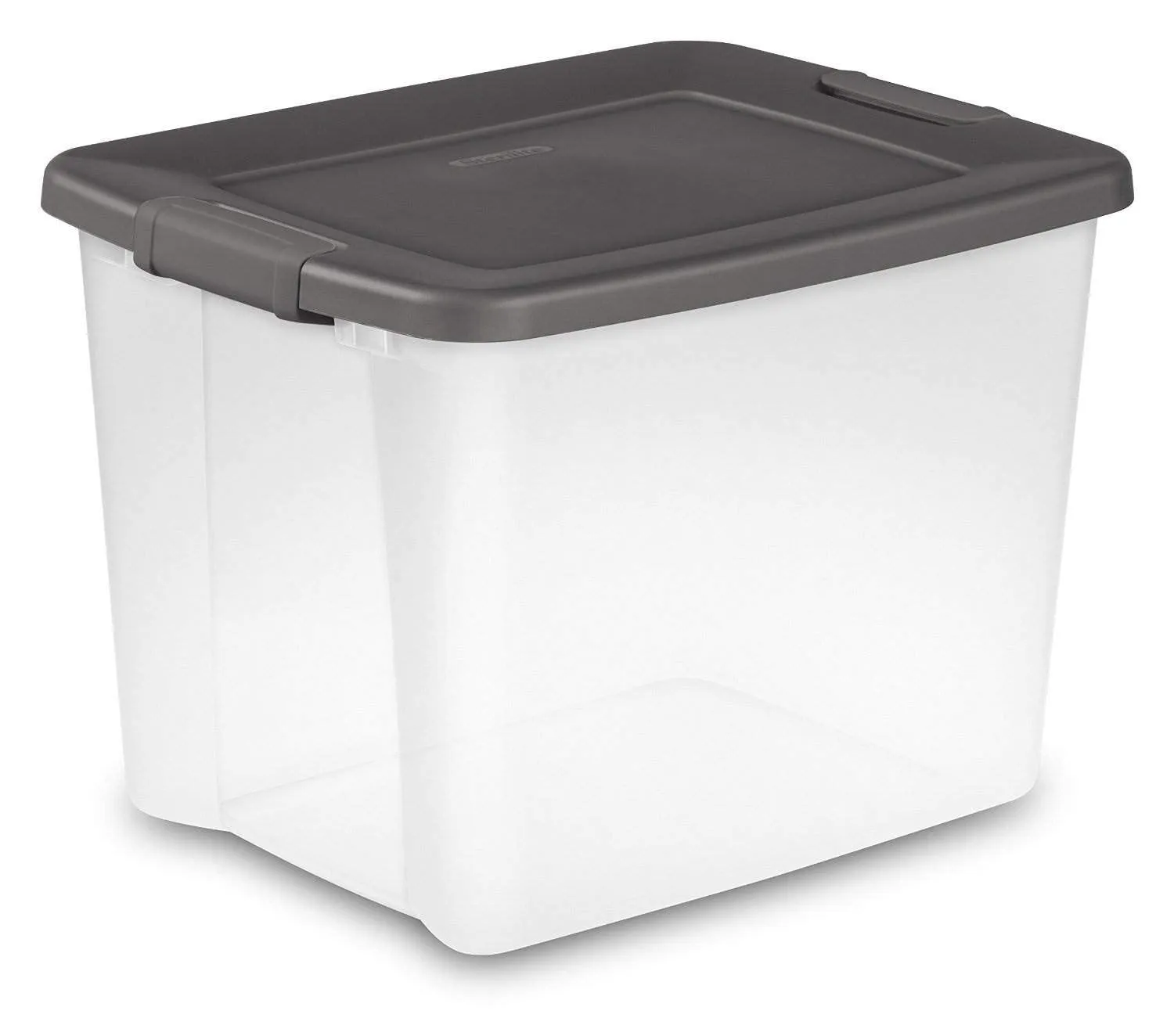 13516, Sterilite 50qt Shelf Tote/Storage Container W/Lid