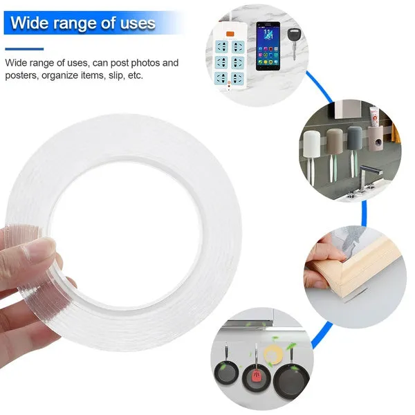 1679 3 Meter Double Sided Adhesive Silicon Grip Gel Tape
