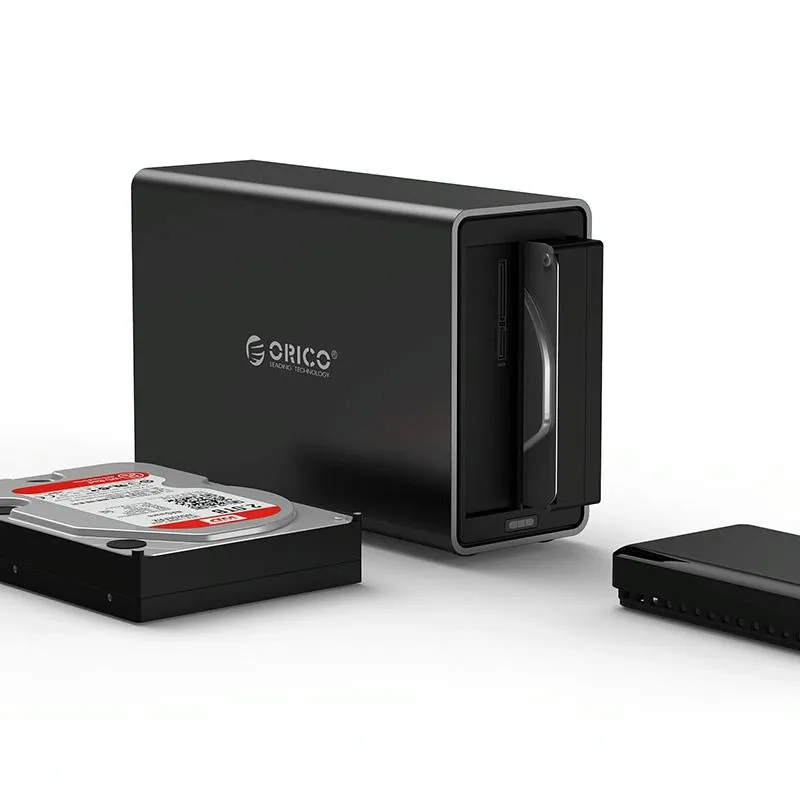 2 Bay Usb c 3.1 to Sata External Hdd Dock for 3.5 Drives Uasp Support
