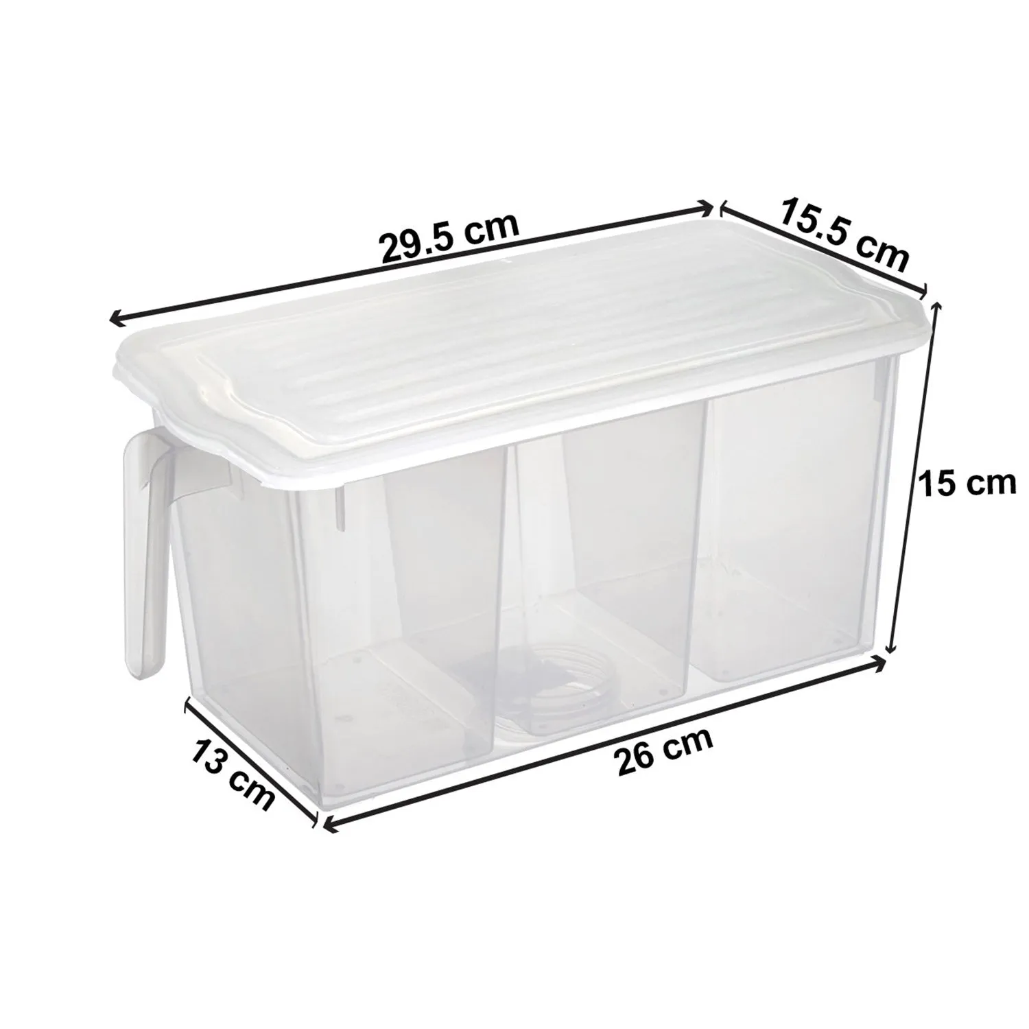 2406 Refrigerator Organizer Fresh-Keeping Box Case Kitchen Storage Box