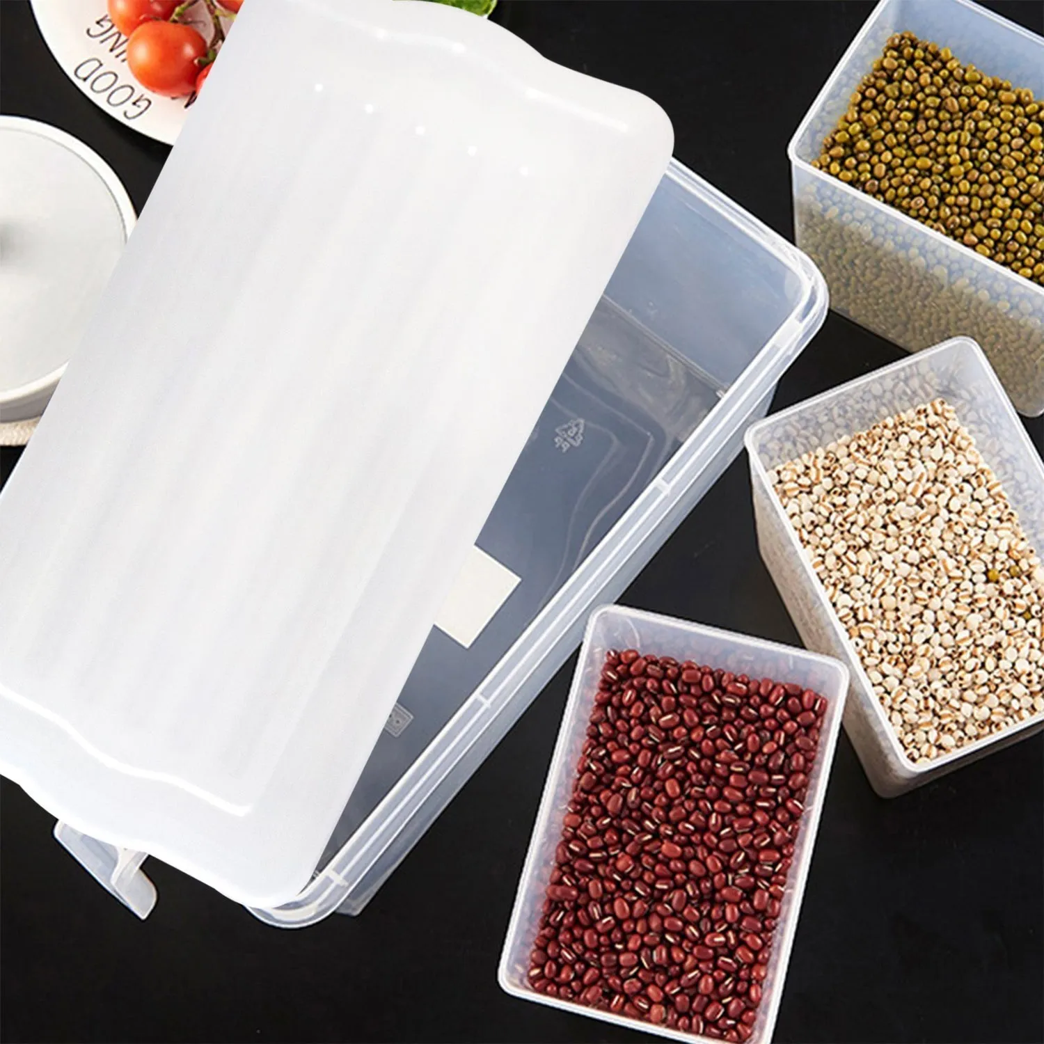 2406 Refrigerator Organizer Fresh-Keeping Box Case Kitchen Storage Box