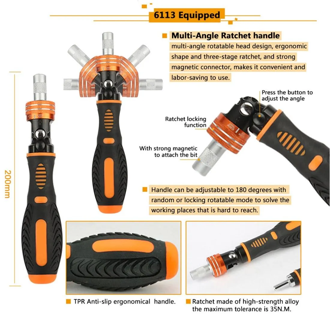73-piece Household Screwdriver Repair Tool Set