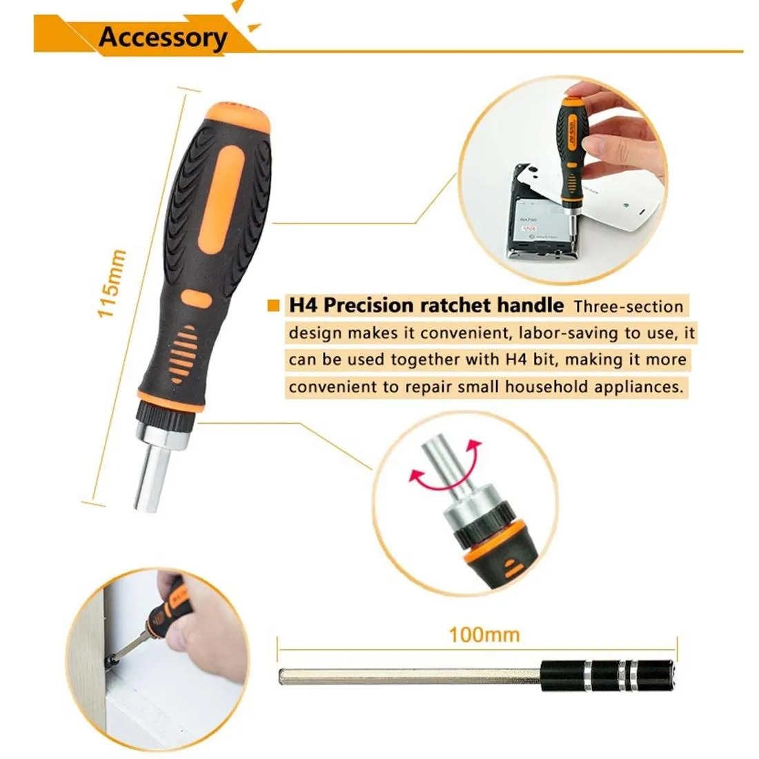 73-piece Household Screwdriver Repair Tool Set