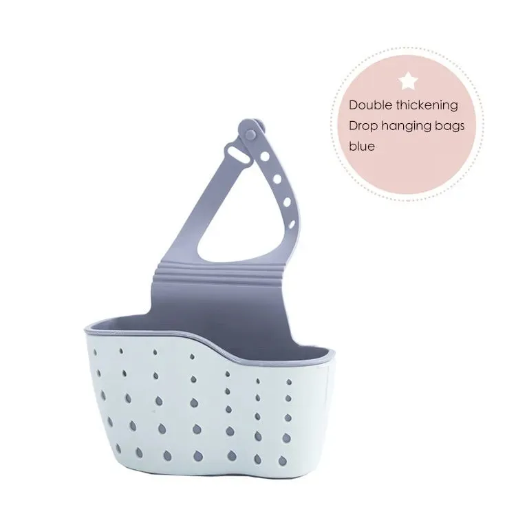 Adjustable Sink Storage and Drainage Rack for Kitchen Faucet