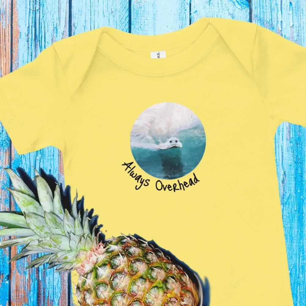Always Overhead Surfer Baby Bodysuit