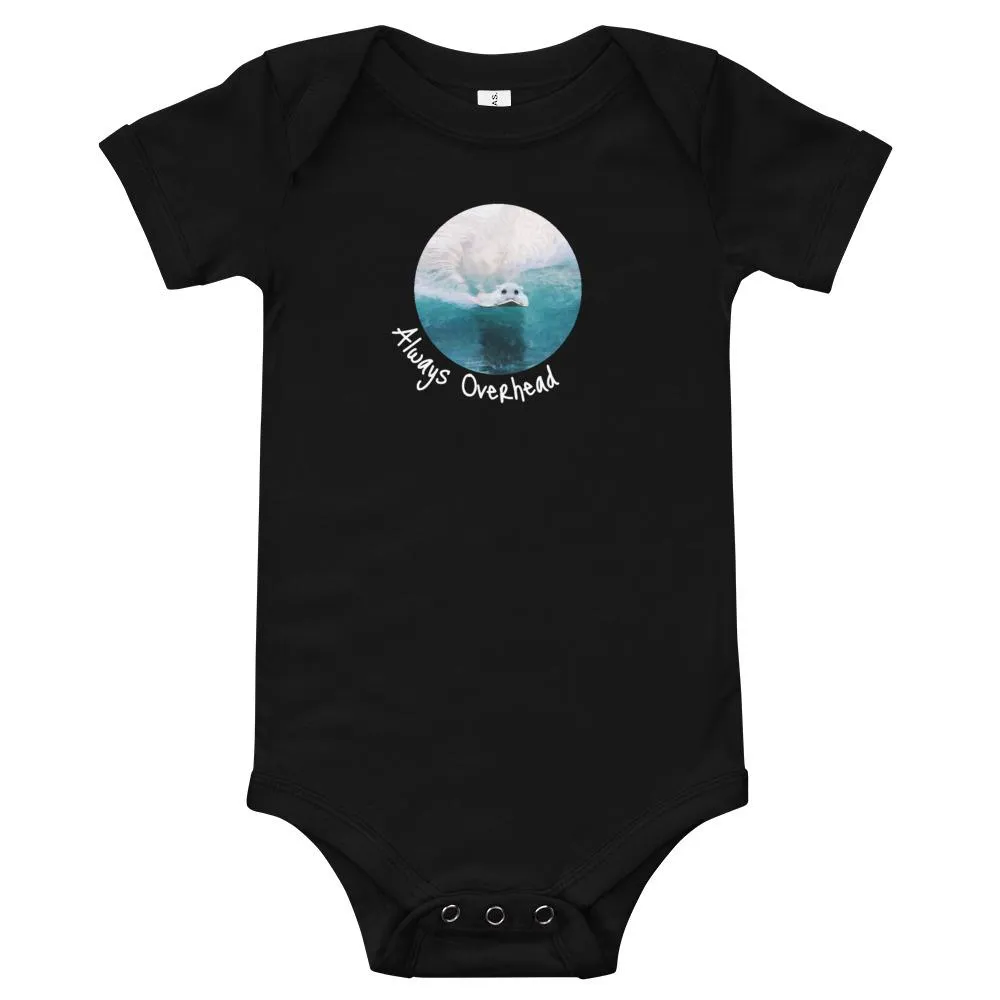 Always Overhead Surfer Baby Bodysuit