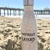 Beautifully Blessed Stainless Steel Water Bottle
