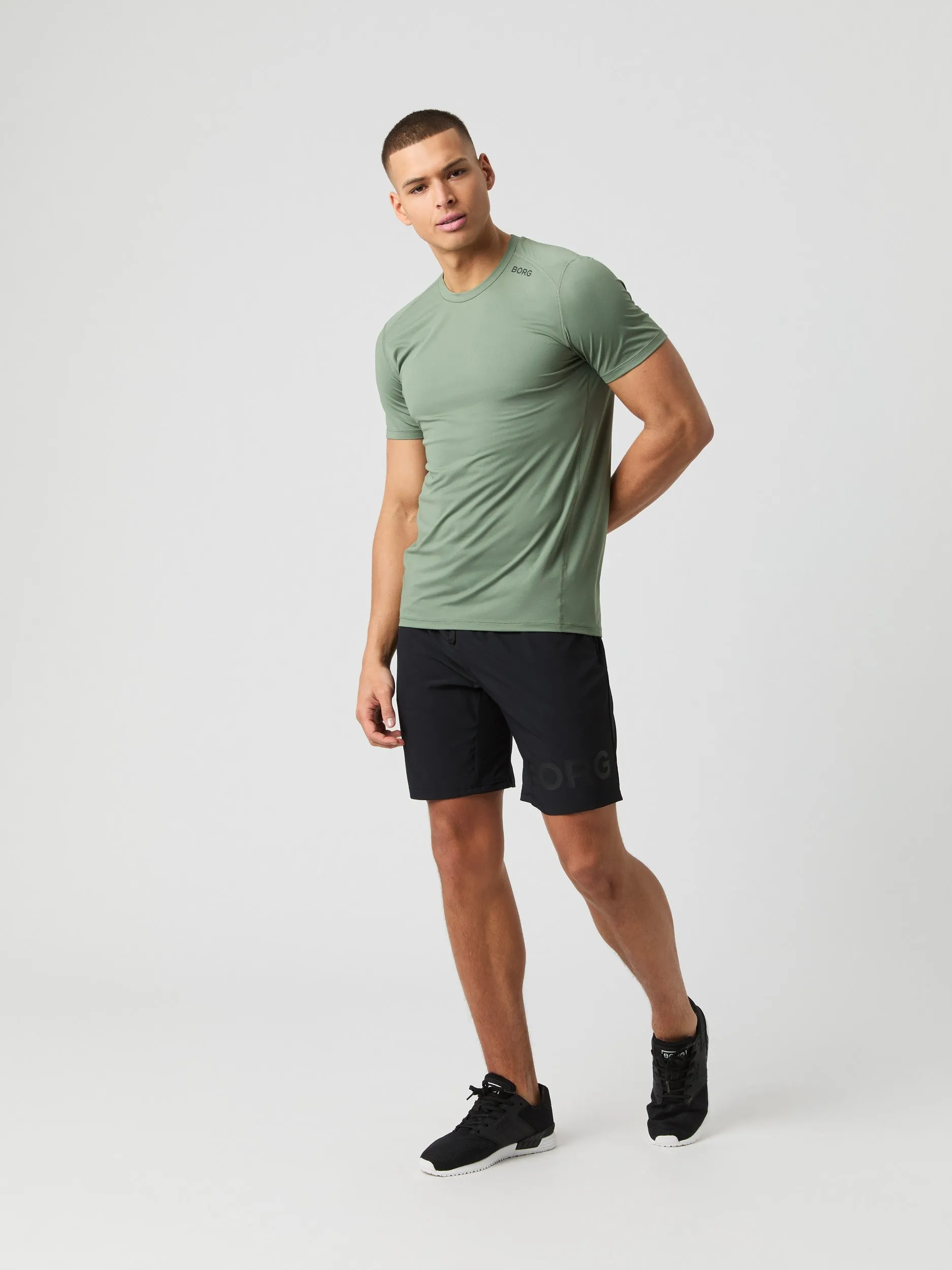 Bjorn Borg Athletic T-Shirt (Mens) - Agave