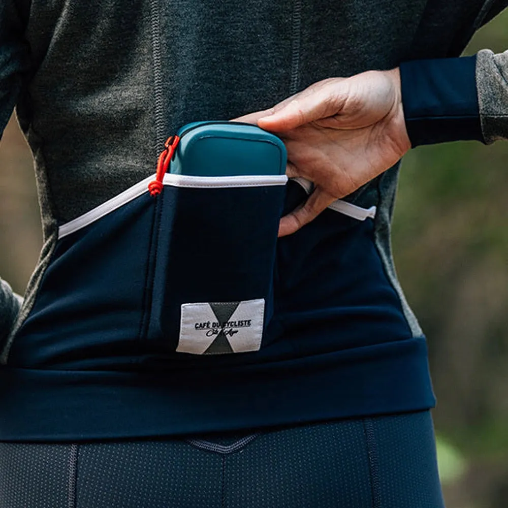 CAFE DU CYCLISTE Wallet Ride Pack Pouch - Blue