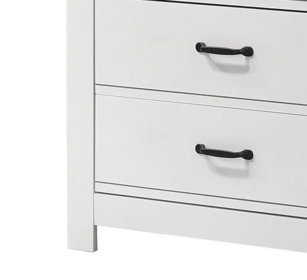 Cassini - 5 Drawer Chest - White by Couch.com