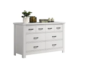 Cassini - 6 Drawer Dresser - White by Couch.com