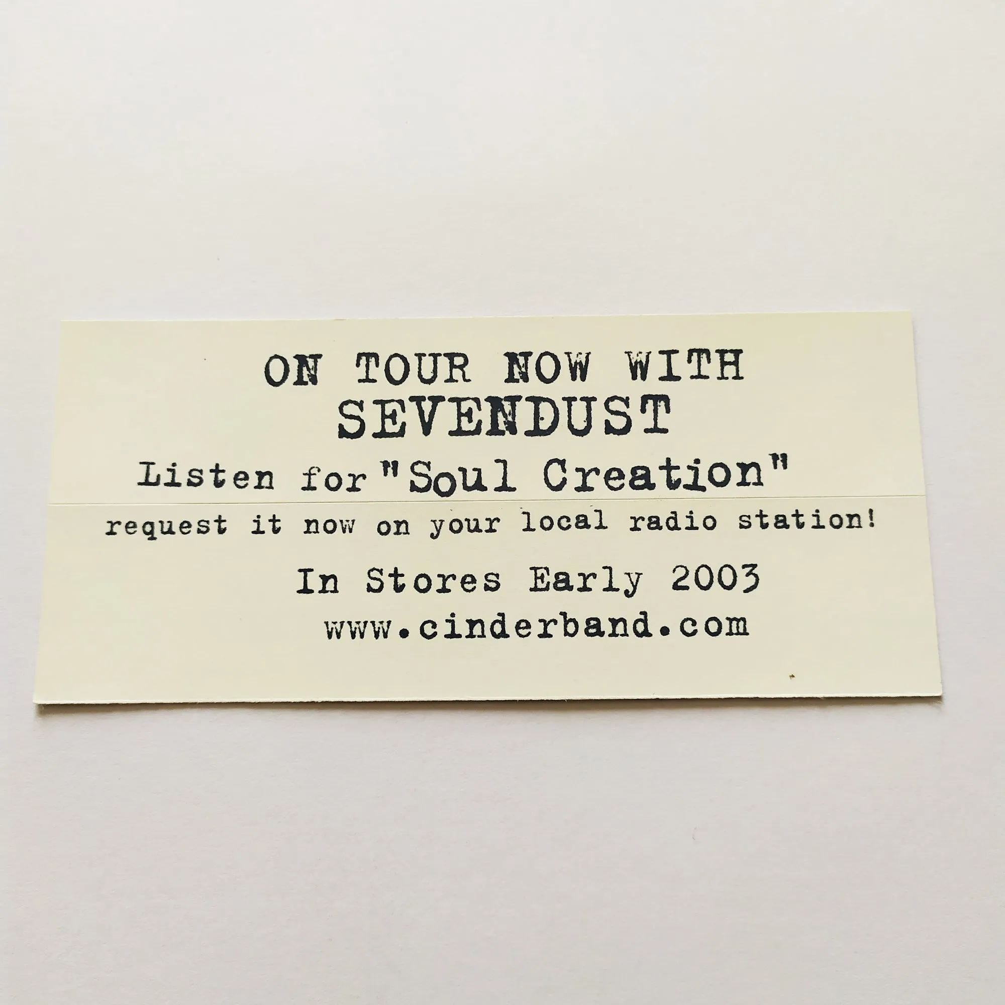 Cinder Music Sticker