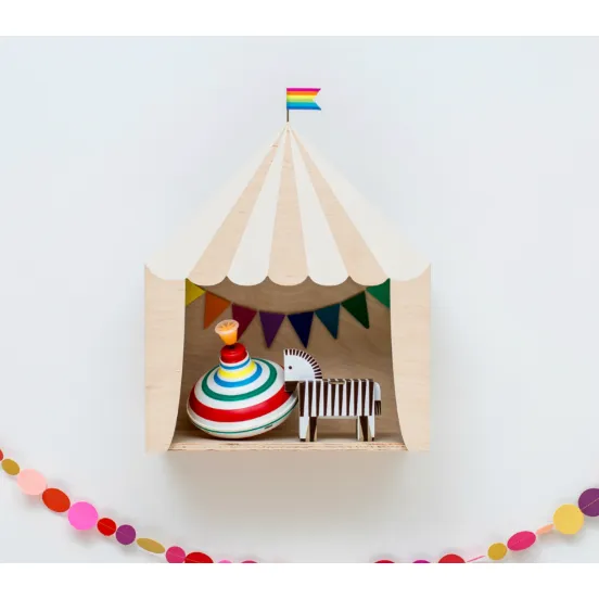 circus shelf the big top!