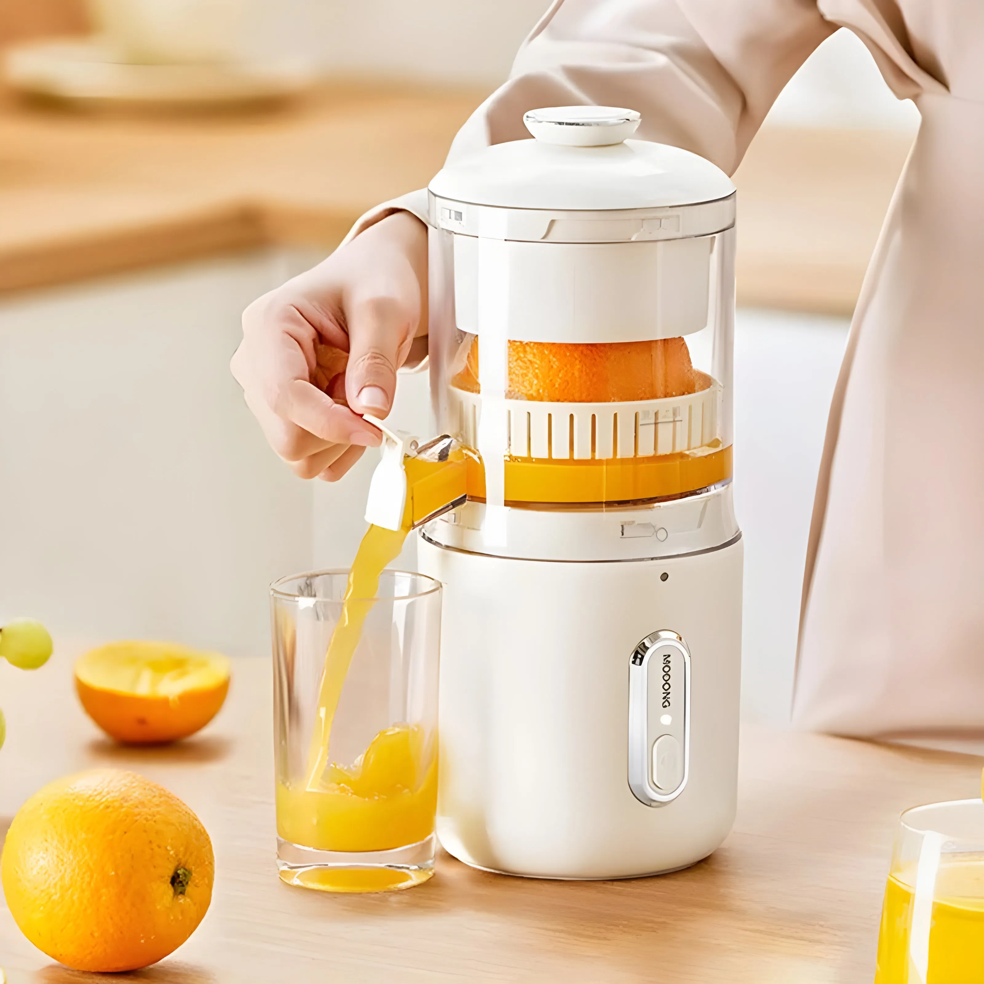 Compact Portable Fruit Juicer - Fresh Juice Anytime