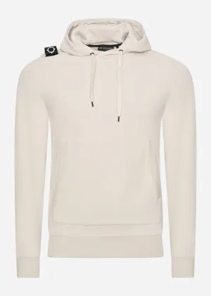 Core overhead hoody - aluminium