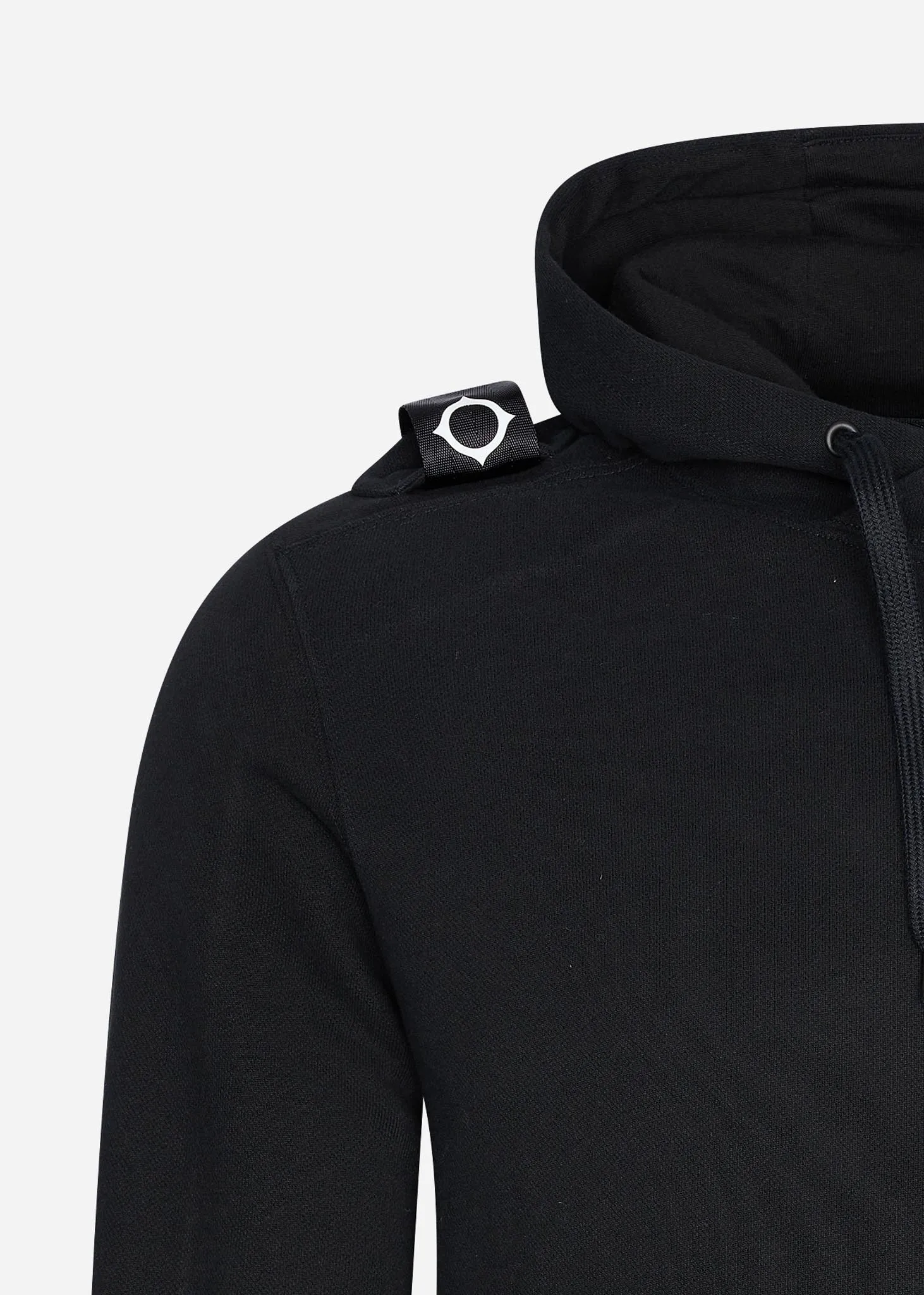 Core overhead hoody - jet black