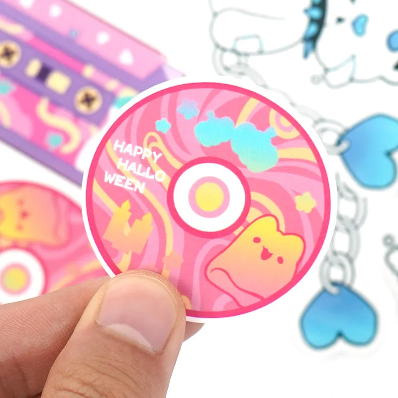 Custom Removable Vinyl Reusable Stickers