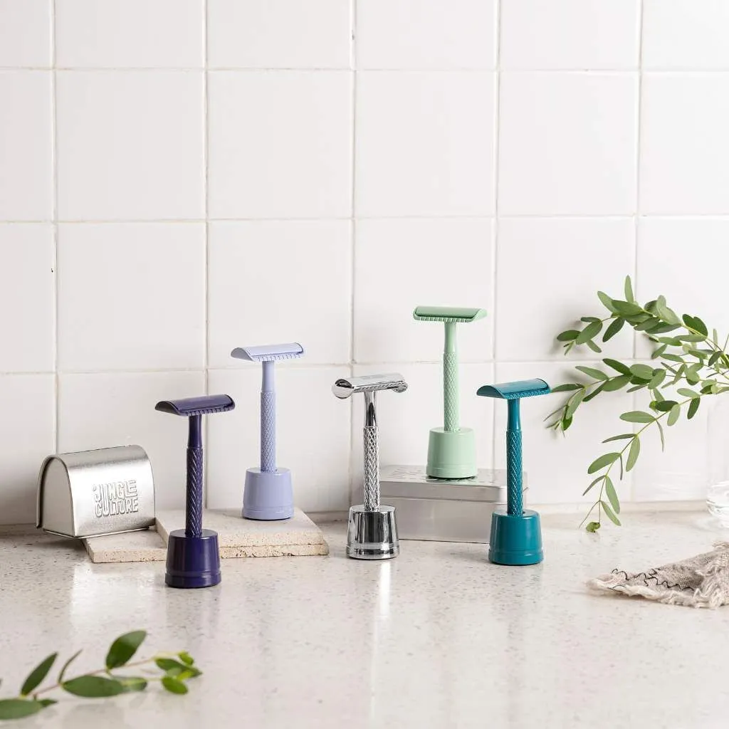Eco-Friendly Safety Razors With 10x Razor Blades - Ethical Shaving