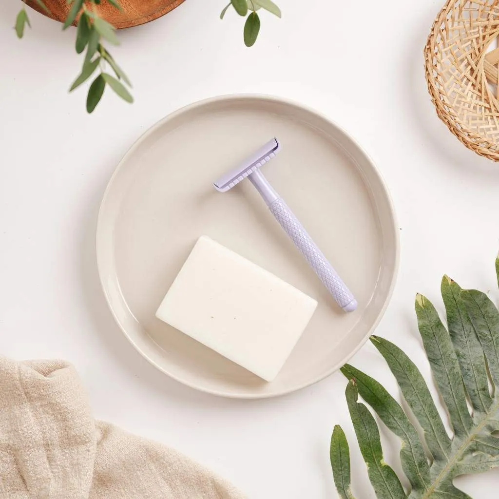 Eco-Friendly Safety Razors With 10x Razor Blades - Ethical Shaving