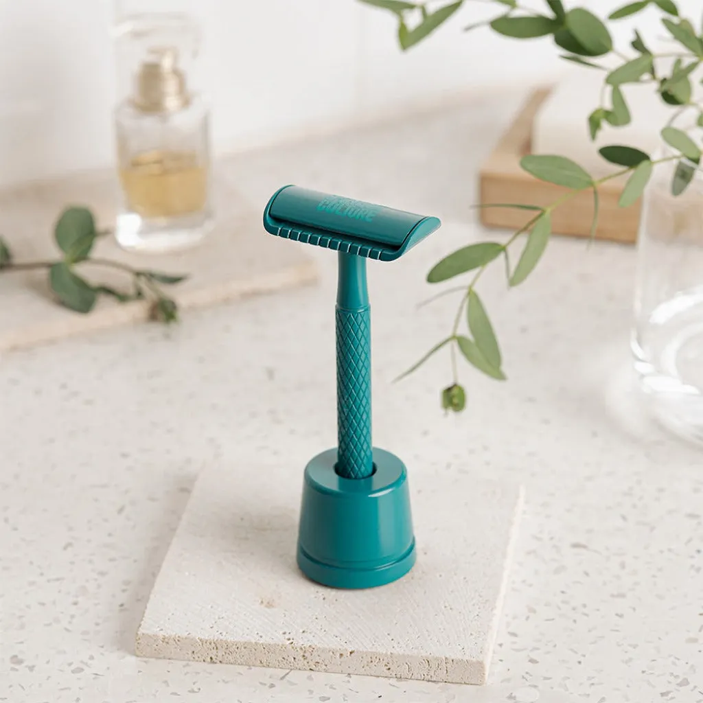 Eco-Friendly Safety Razors With 10x Razor Blades - Ethical Shaving