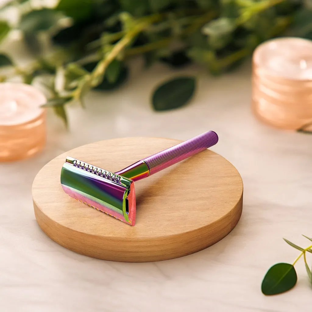 Eco-Friendly Safety Razors With 10x Razor Blades - Ethical Shaving
