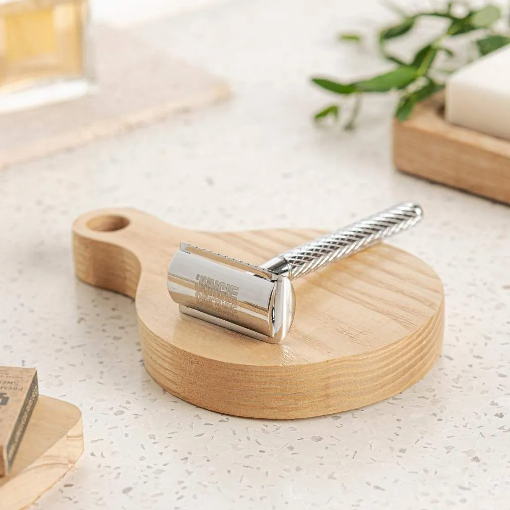 Eco-Friendly Safety Razors With 10x Razor Blades - Ethical Shaving