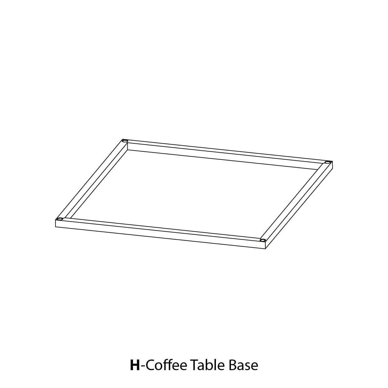 EP-FOH-Part H Coffee Table Base