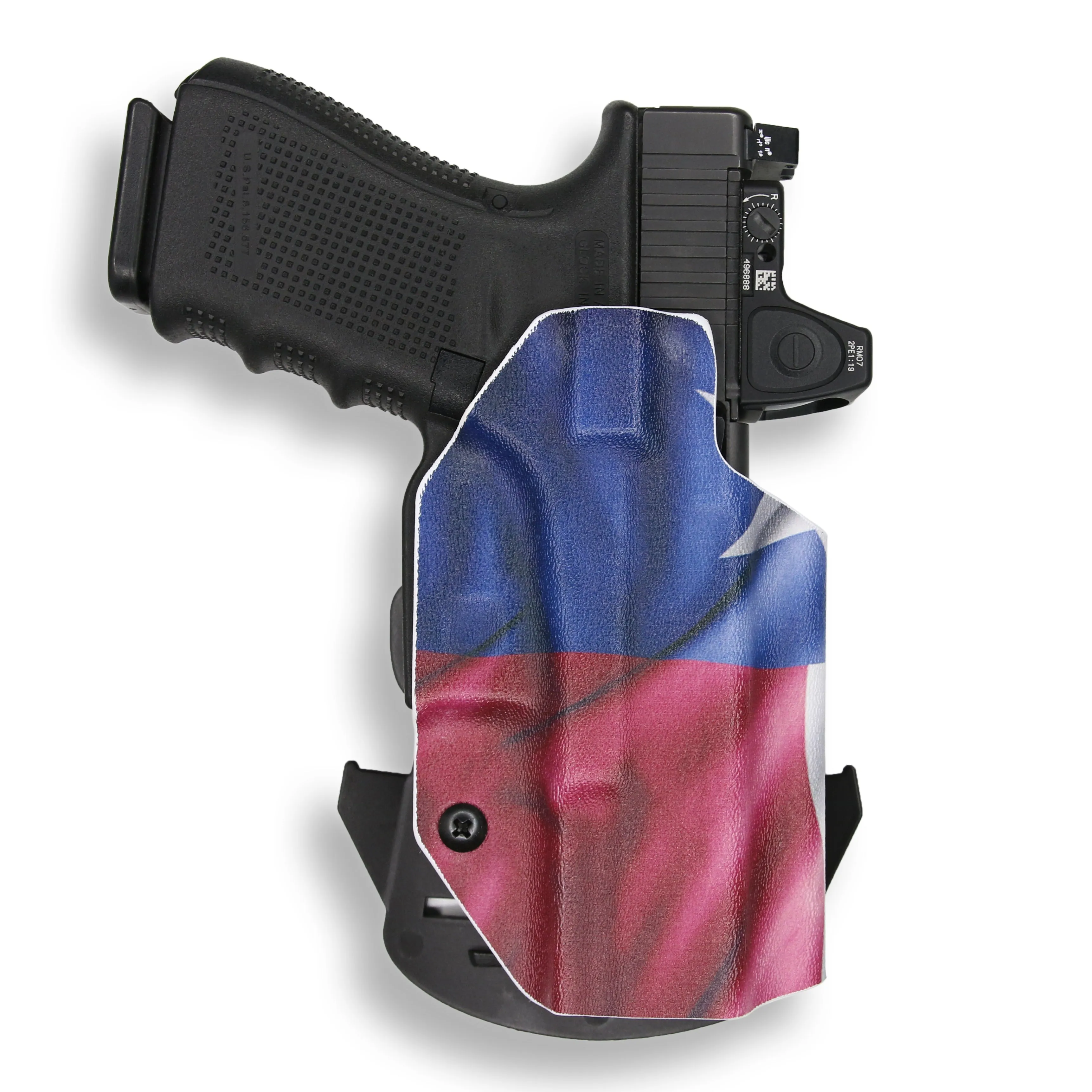 FN 509 Compact Tactical with Streamlight TLR-7/7A/7X Light Red Dot Optic Cut OWB Holster