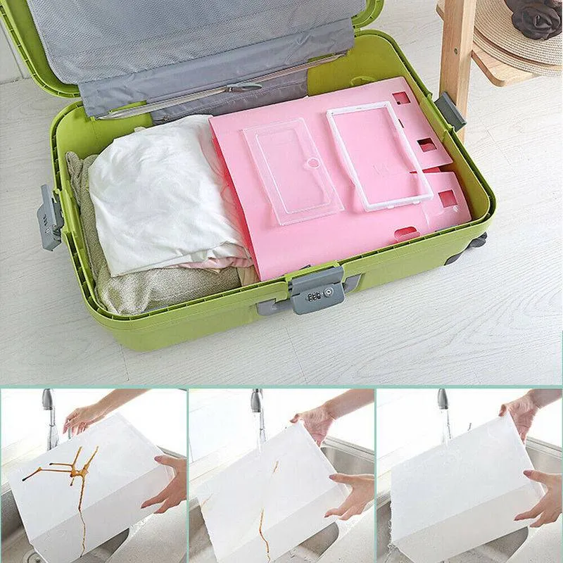 Fold Plastic Shoe Boxes Thickened Transparent Stackable Shoe Organizer