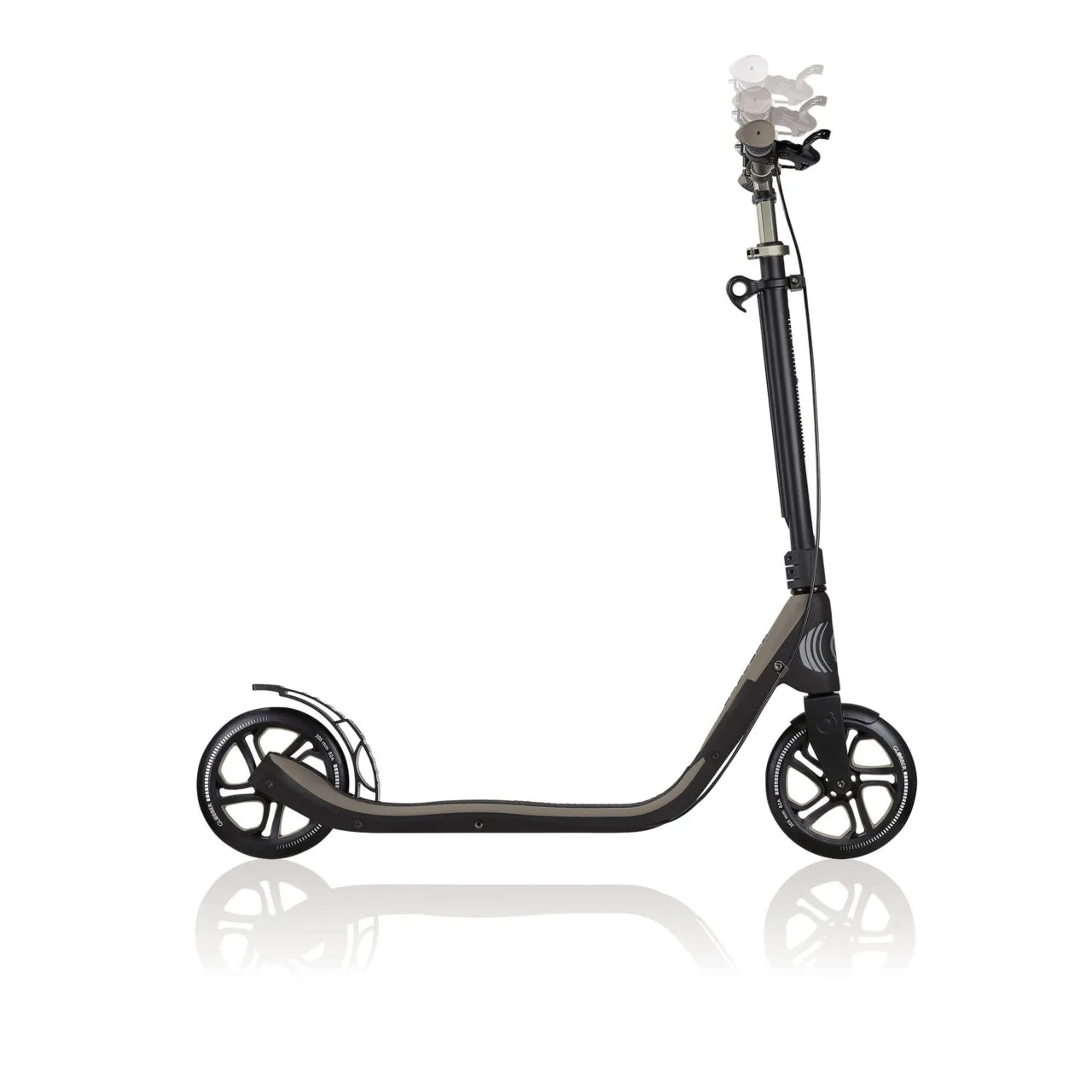 Globber One NL 205 Deluxe Titanium - Lead Grey (14y )