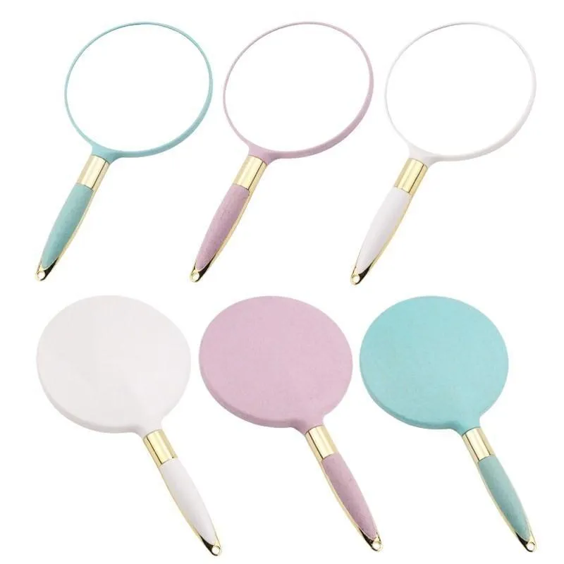 Hand-held Beauty Makeup Mirror