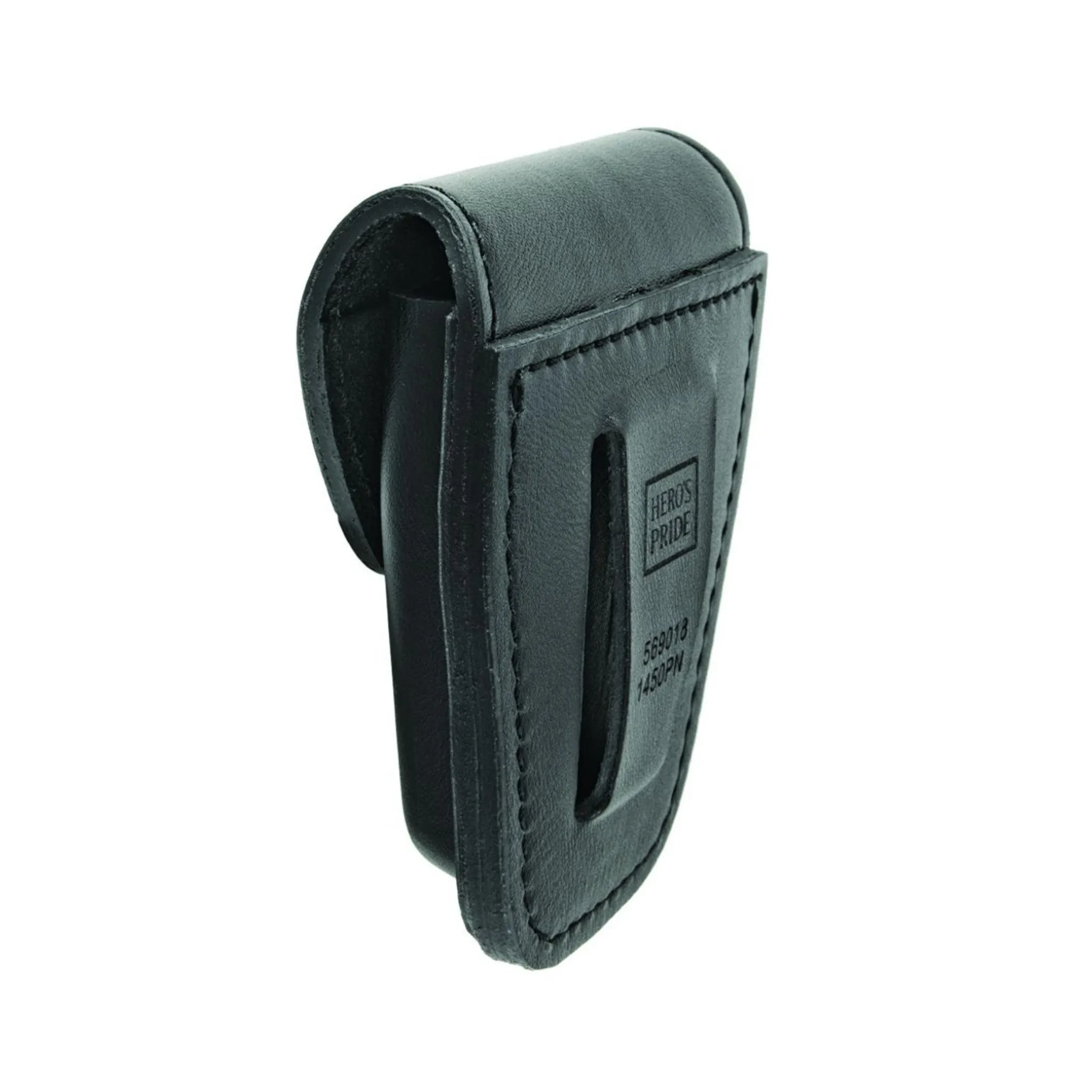 Hero's Pride AIRTEK 1450PB Chain Handcuff Case, Plain, Black Snap, Small, 1 Each