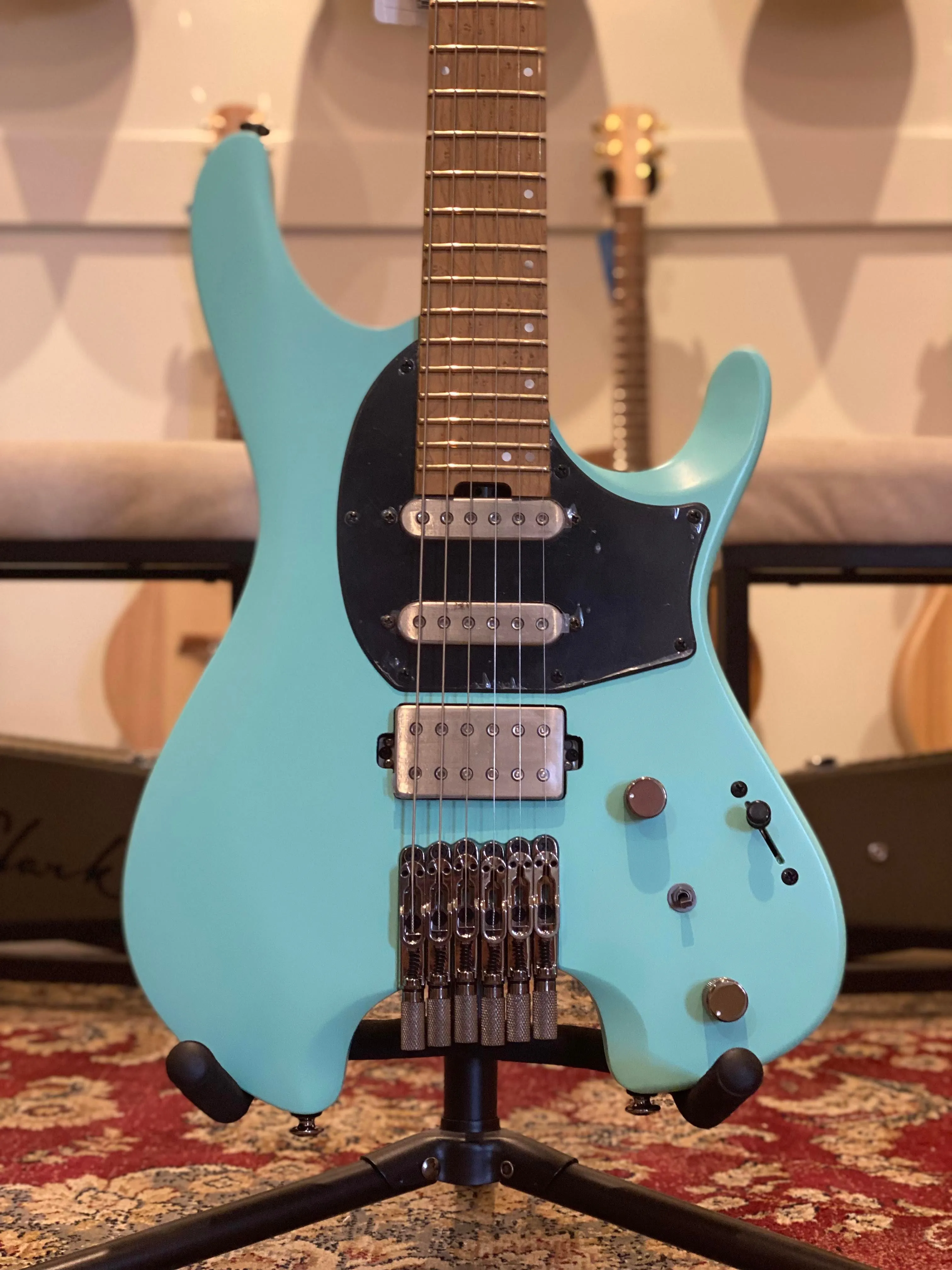 Ibanez Q54 SFM Premium Electric Guitar w Bag in Sea Foam Green Matte