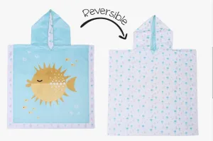 Kids UPF50  Reversible Cover-Up - Blowfish/Jelly Fish
