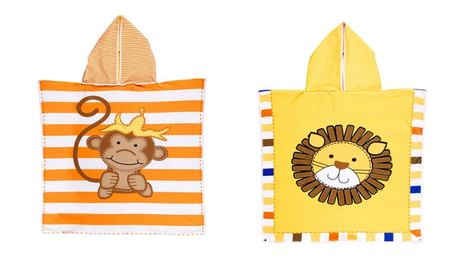 Kids UPF50  Reversible Cover-Up - Monkey/Lion