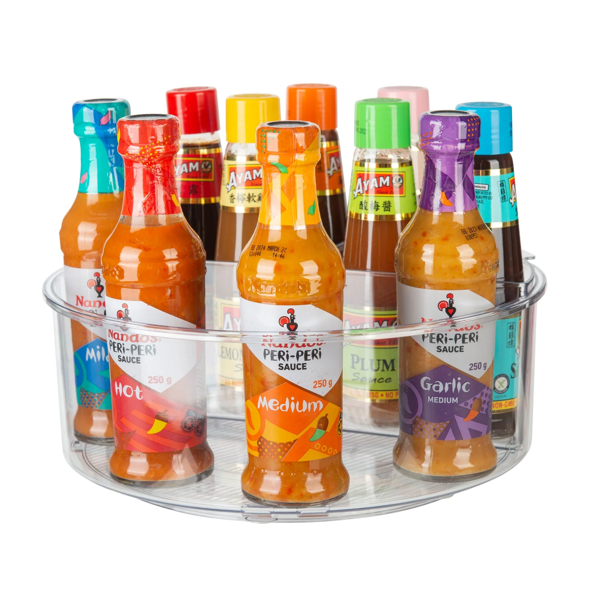 Large Lazy Susan With Removable Storage Trays