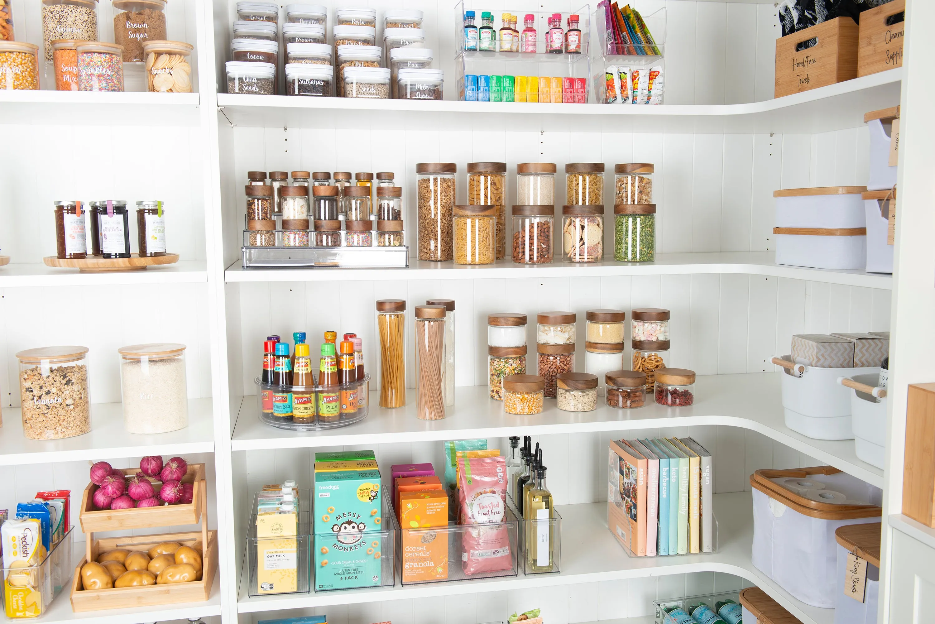 Large Lazy Susan With Removable Storage Trays
