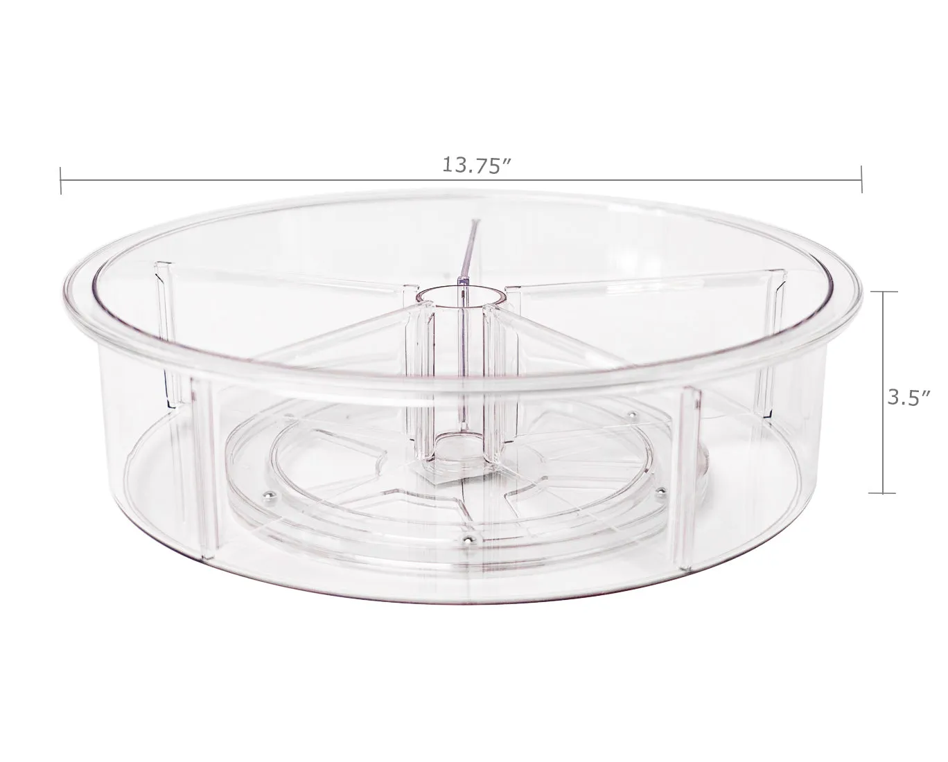 Lazy Susie – Divided 5 Compartment