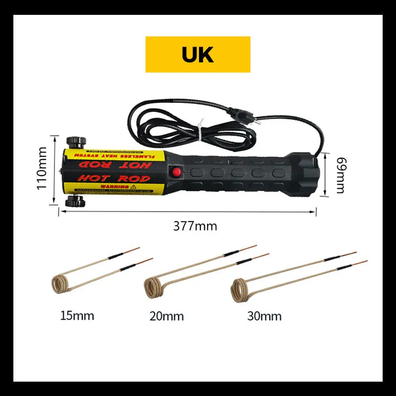 Magnetic Induction Heater Kit - 1100W Induction Heat Bolt Removal Tool