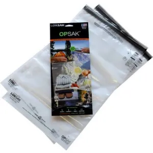 Opsak Odor Proof Re-Sealable Storage Bags (2 Pack)