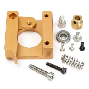 Short Handle MK8 Extruder Aluminium block DIY kit