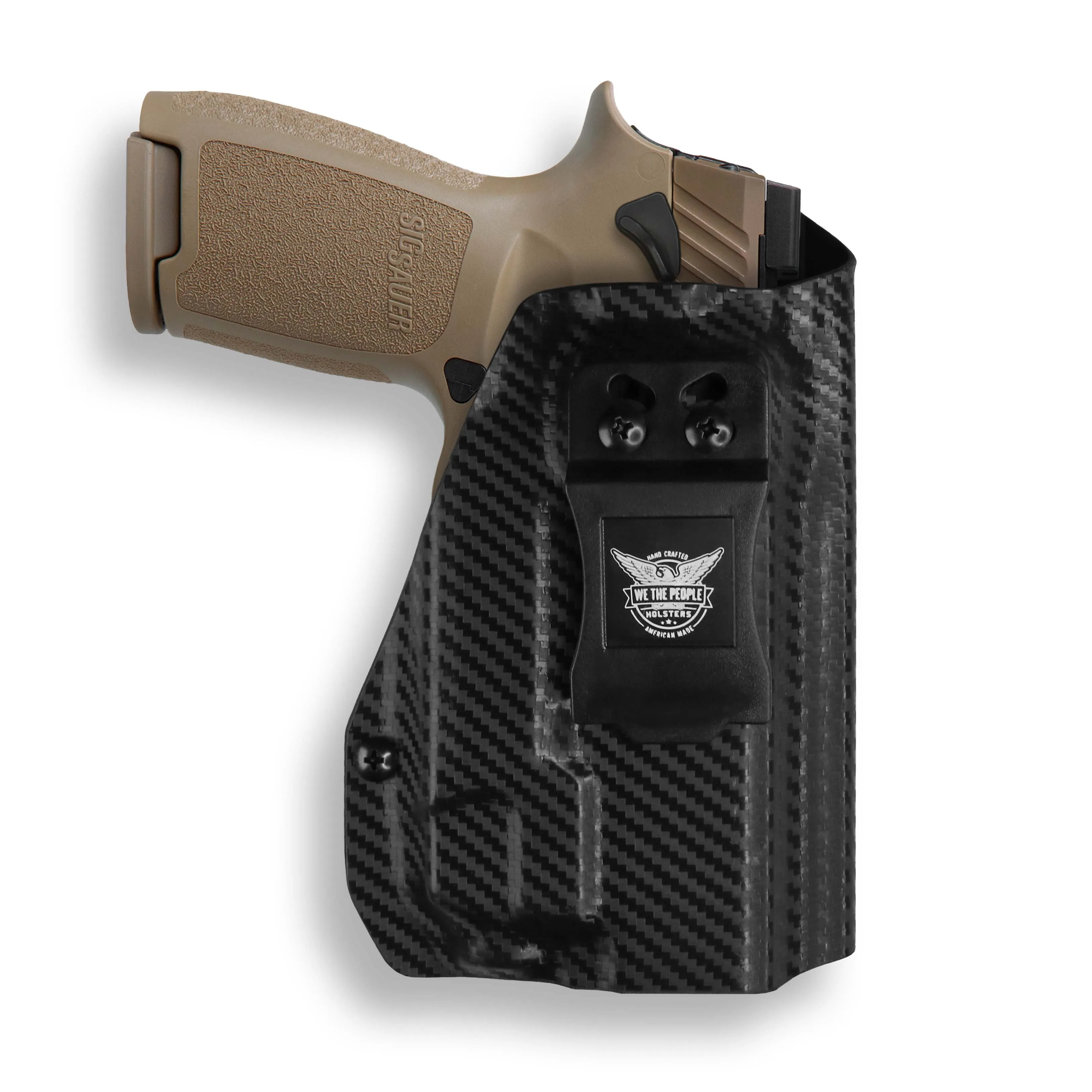 Sig Sauer P320C 9MM/.40SW Manual Safety with Streamlight TLR-7/7A/7X Light IWB Holster