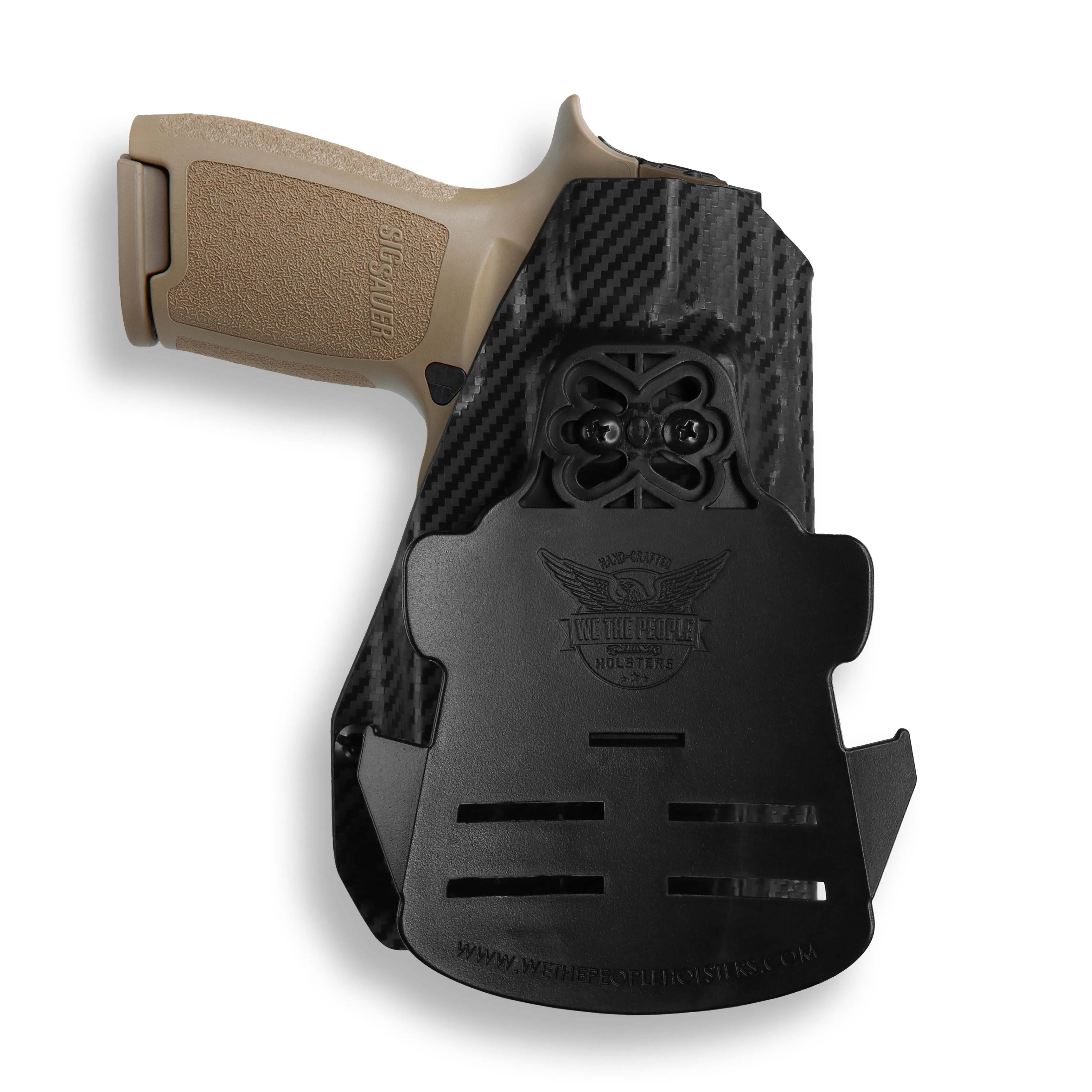 Sig Sauer P320C 9MM/.40SW Manual Safety with Streamlight TLR-7/7A/7X Light OWB Holster
