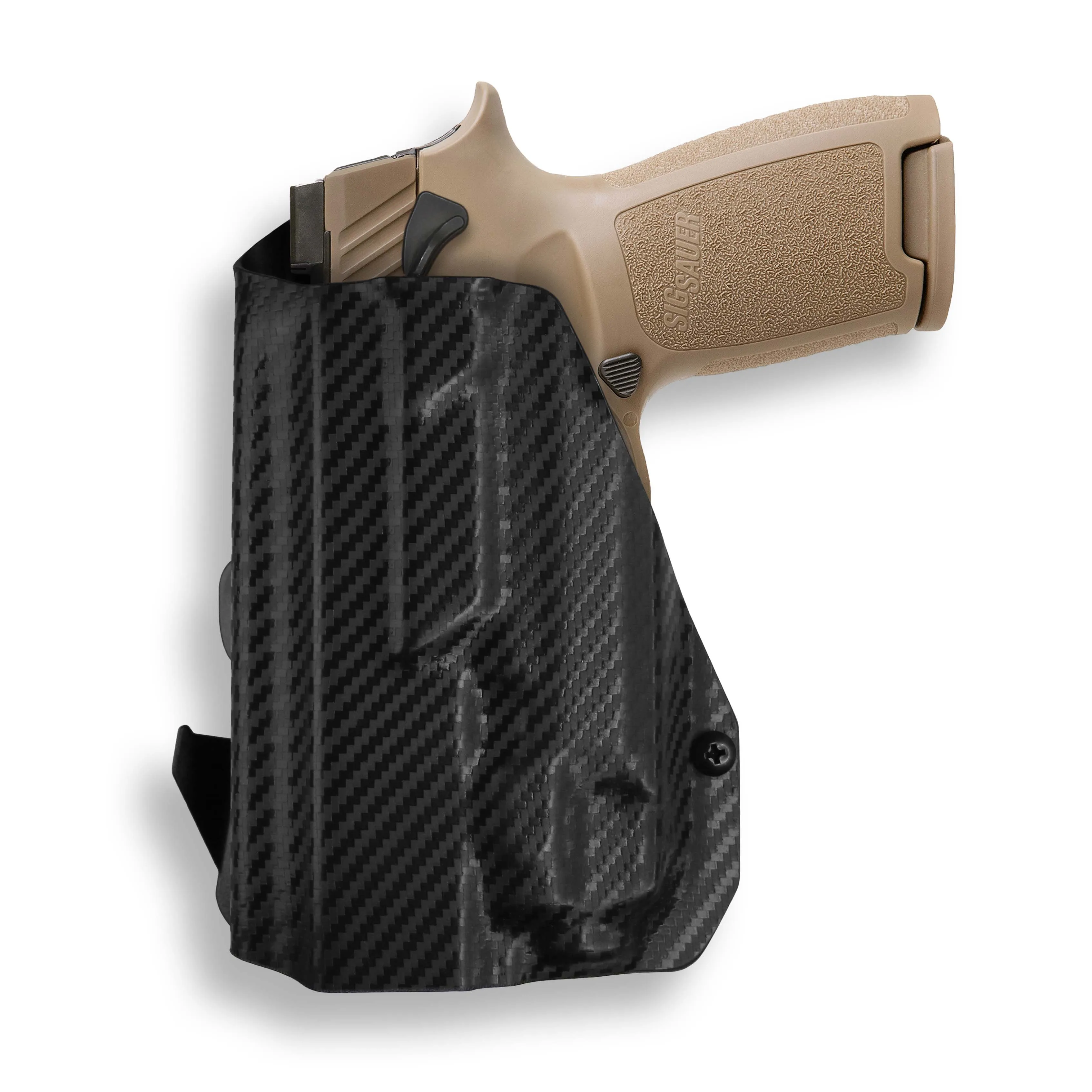 Sig Sauer P320C 9MM/.40SW Manual Safety with Streamlight TLR-7/7A/7X Light OWB Holster