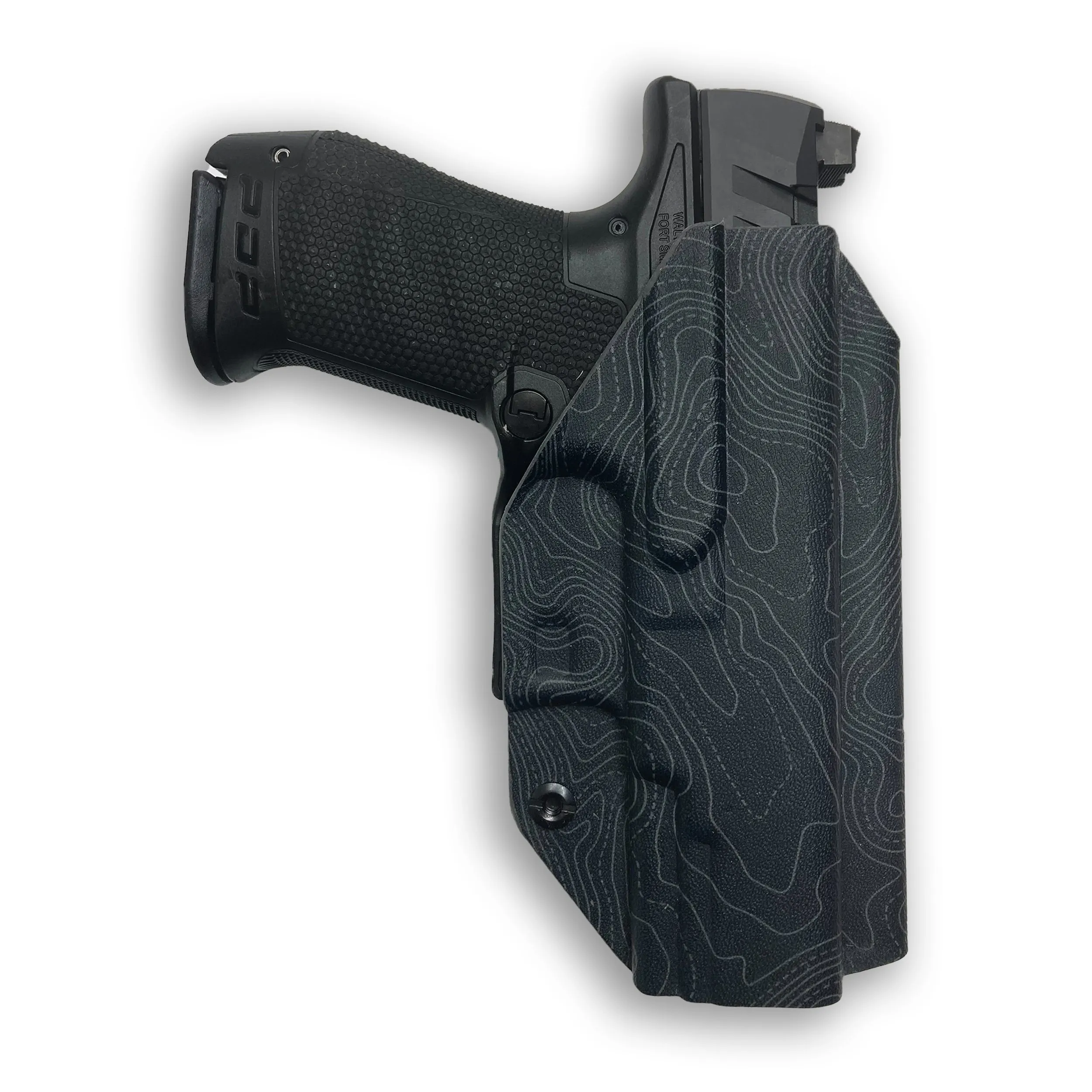 Sig Sauer P365 XMacro Comp with Olight Baldr RL Mini Light IWB Holster