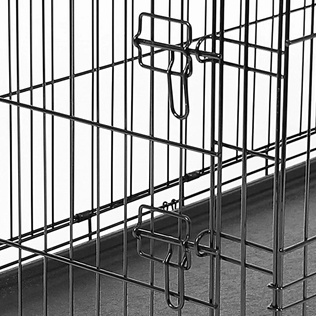 Small Double Door Dog Crate