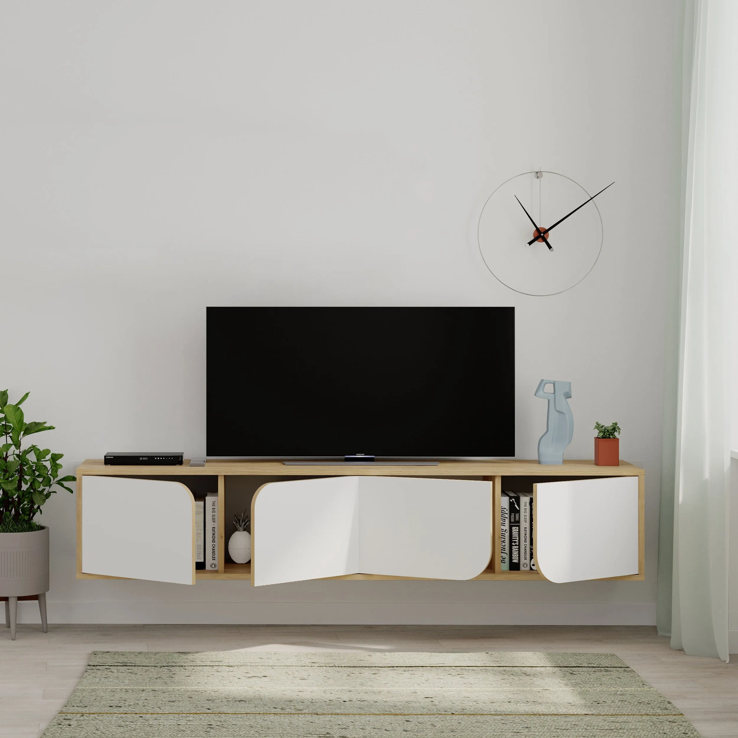 Spark Modern Floating Tv Stand