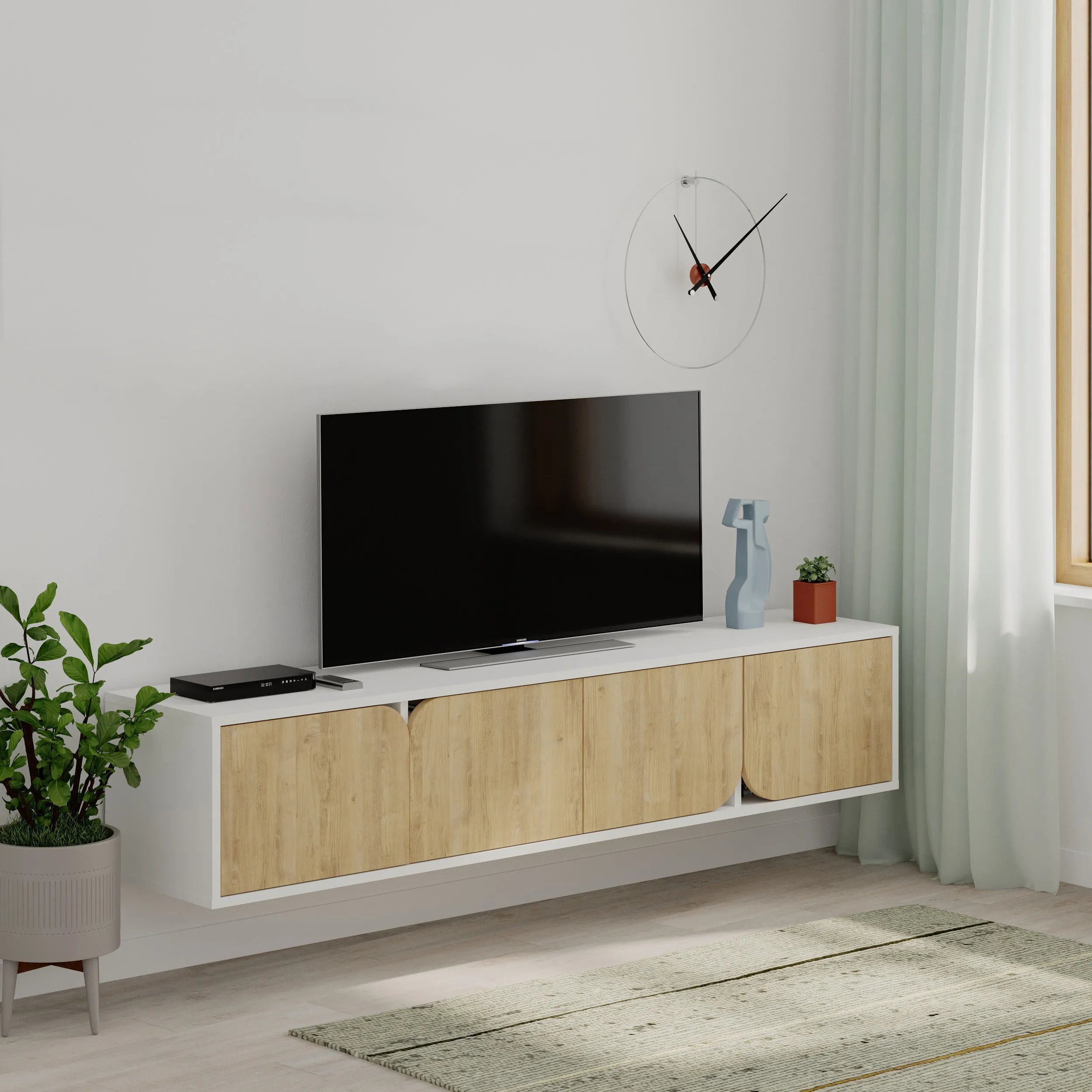 Spark Modern Floating Tv Stand