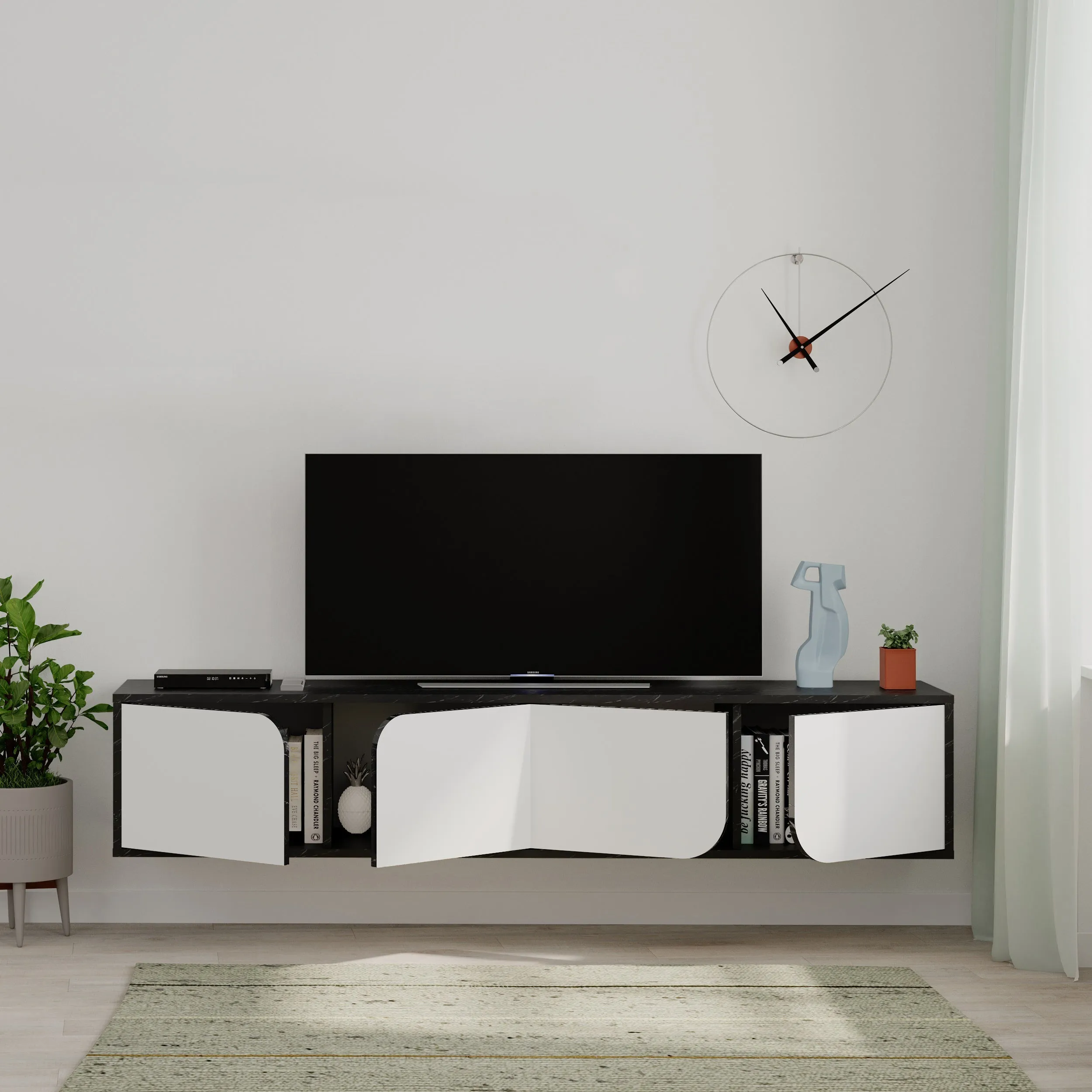 Spark Modern Floating Tv Stand